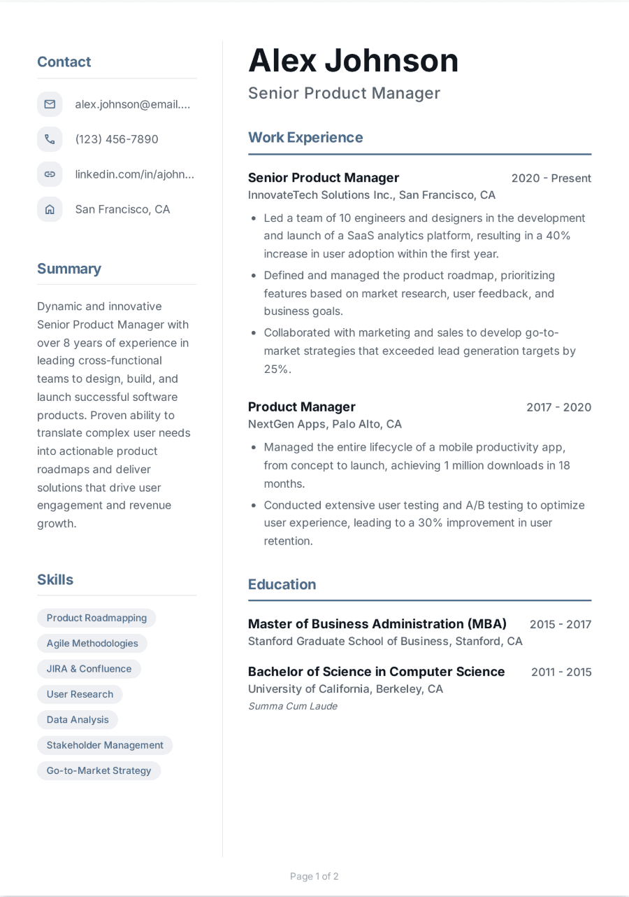 Professional Preview